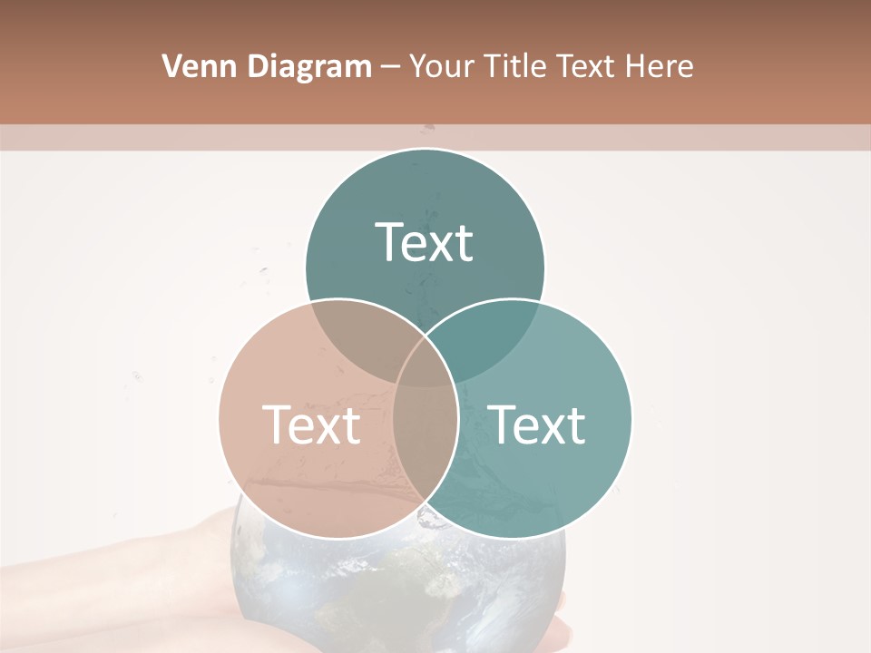 Business Leaf Blue PowerPoint Template