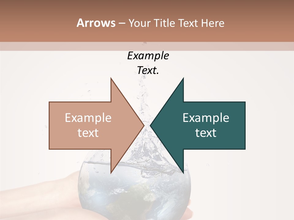 Business Leaf Blue PowerPoint Template