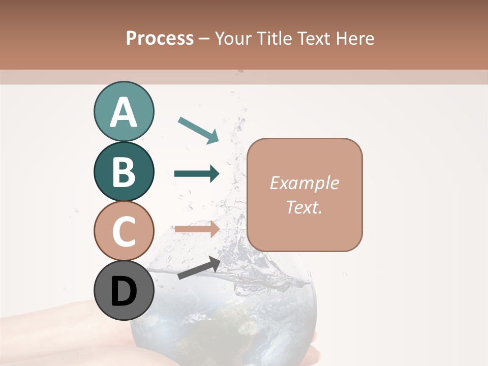 Business Leaf Blue PowerPoint Template