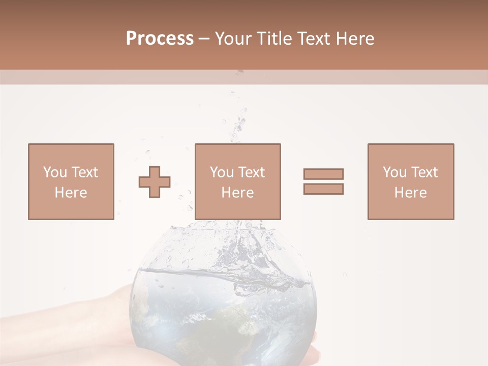 Business Leaf Blue PowerPoint Template