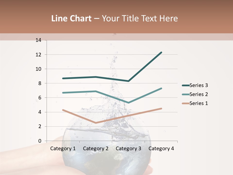 Business Leaf Blue PowerPoint Template