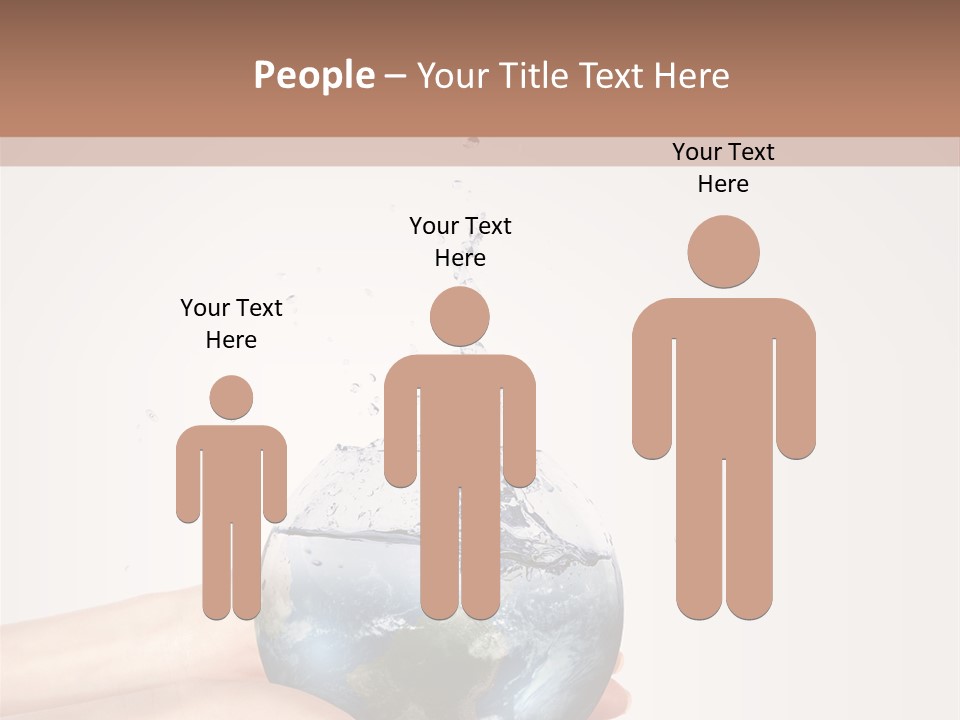 Business Leaf Blue PowerPoint Template