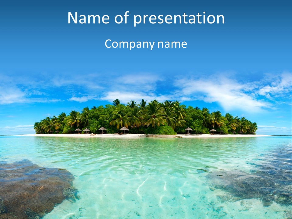 Indian Coastline Shore PowerPoint Template