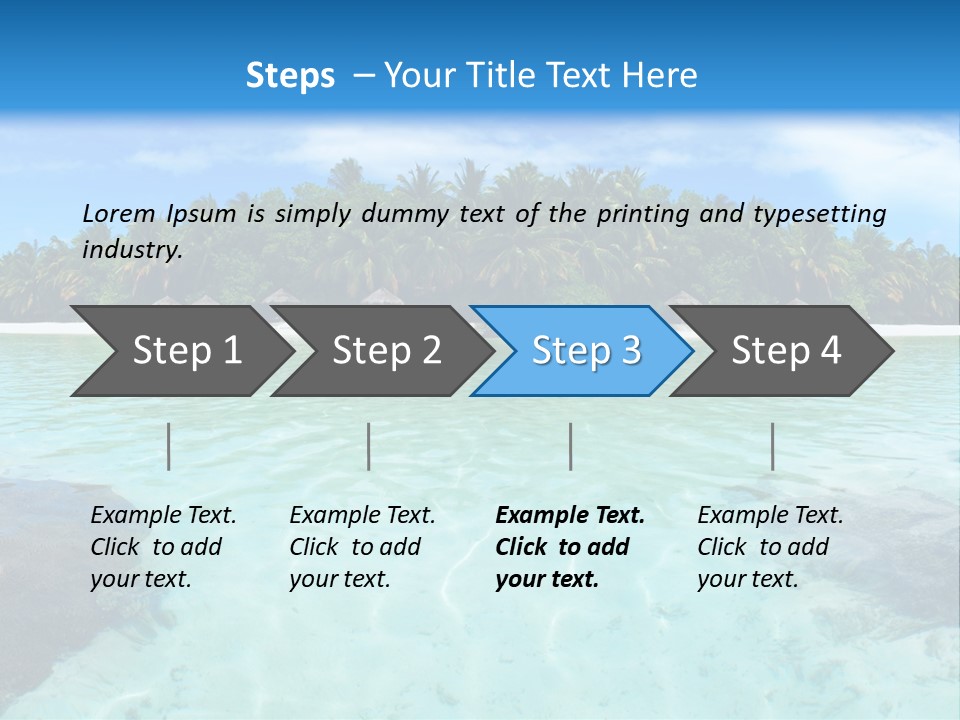 Indian Coastline Shore PowerPoint Template