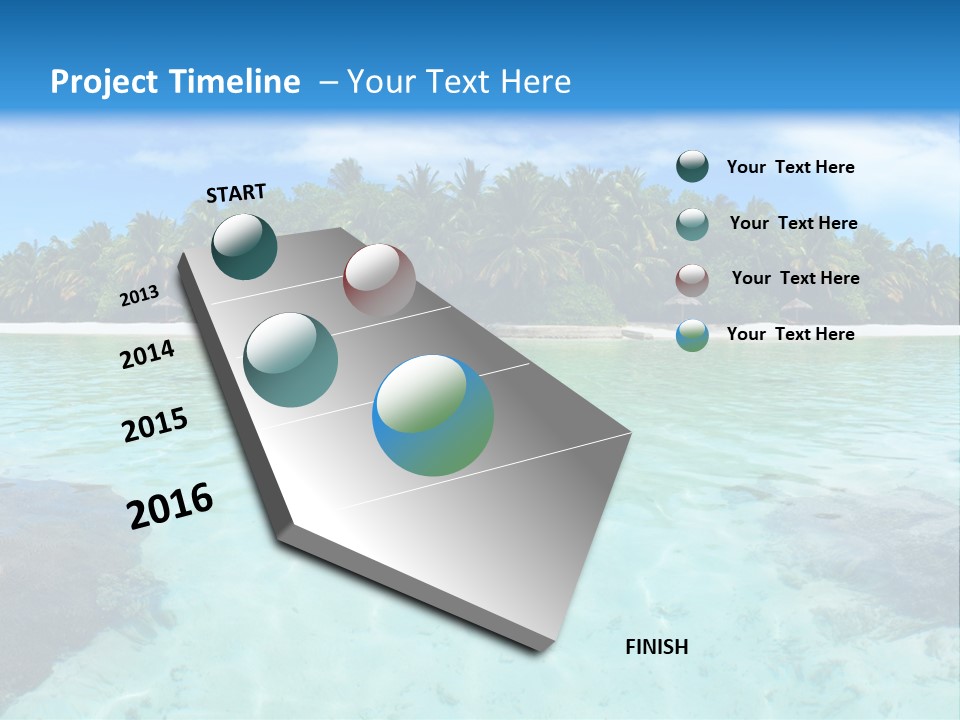 Indian Coastline Shore PowerPoint Template