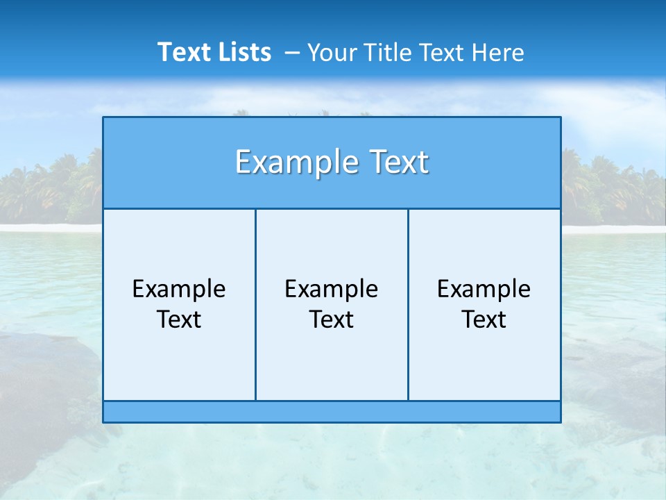 Indian Coastline Shore PowerPoint Template