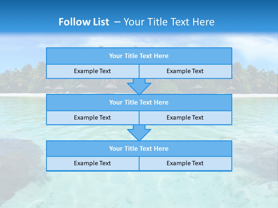Indian Coastline Shore PowerPoint Template