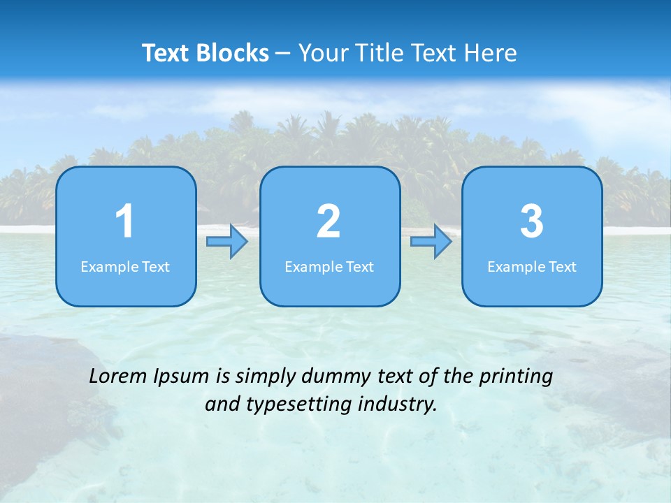 Indian Coastline Shore PowerPoint Template