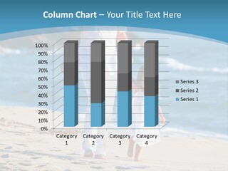 Playing Love Beach PowerPoint Template