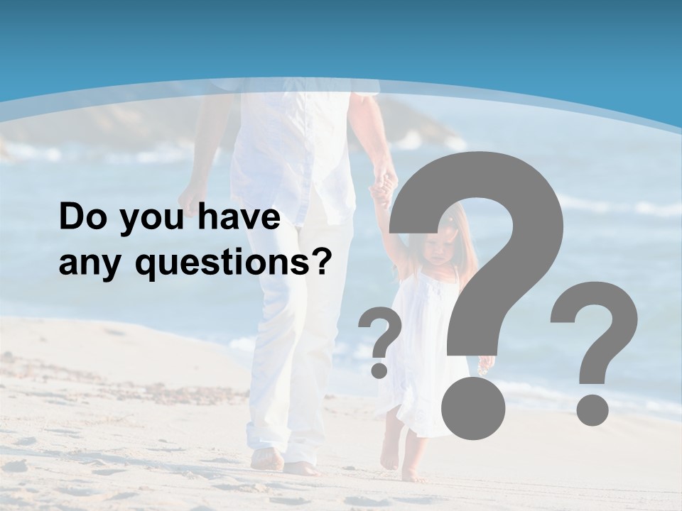 Playing Love Beach PowerPoint Template