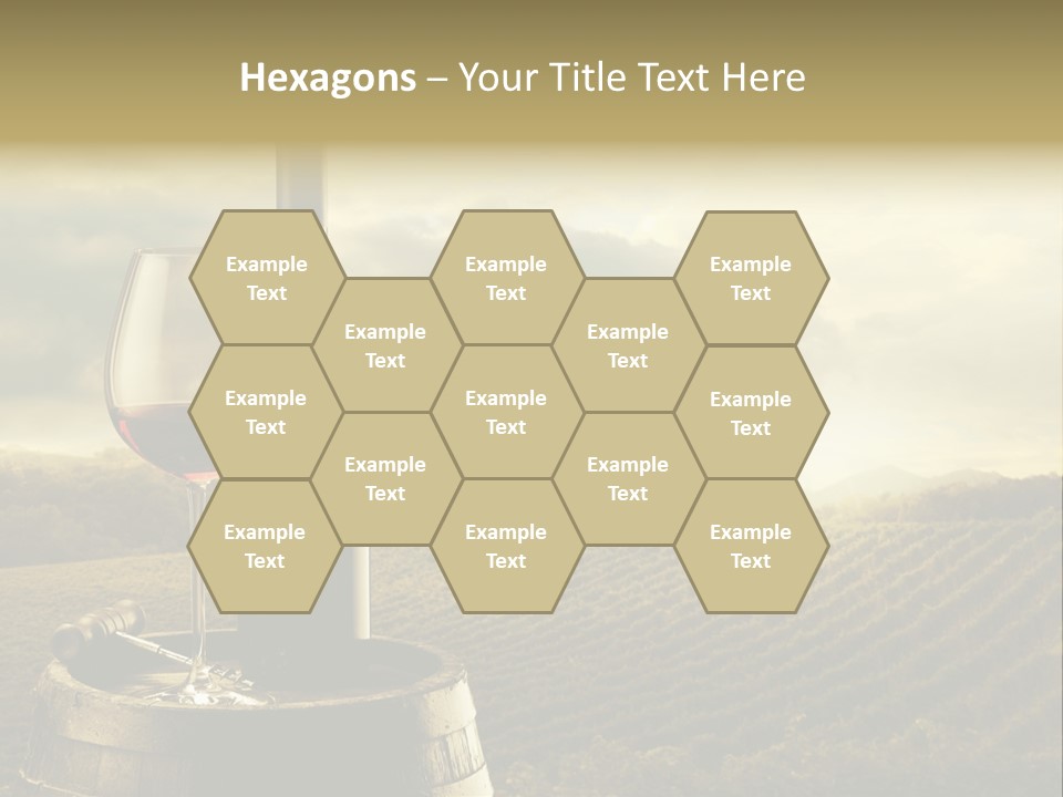 Still Life Bottle Wine Bottle PowerPoint Template