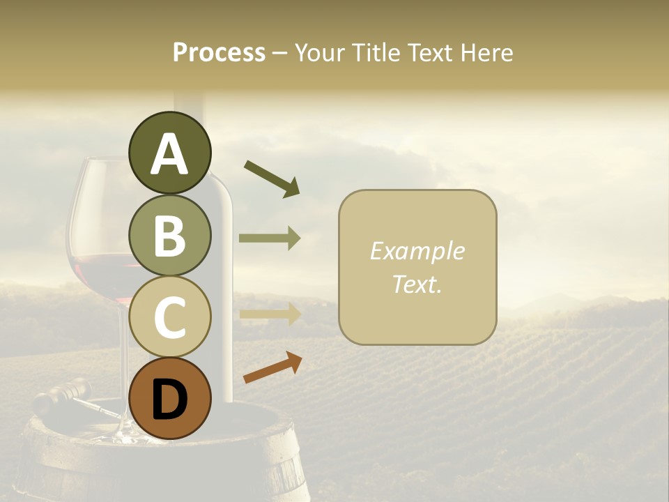 Still Life Bottle Wine Bottle PowerPoint Template