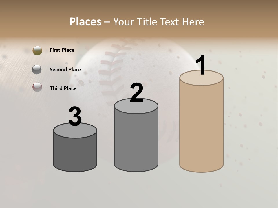 Chair Office Toon PowerPoint Template