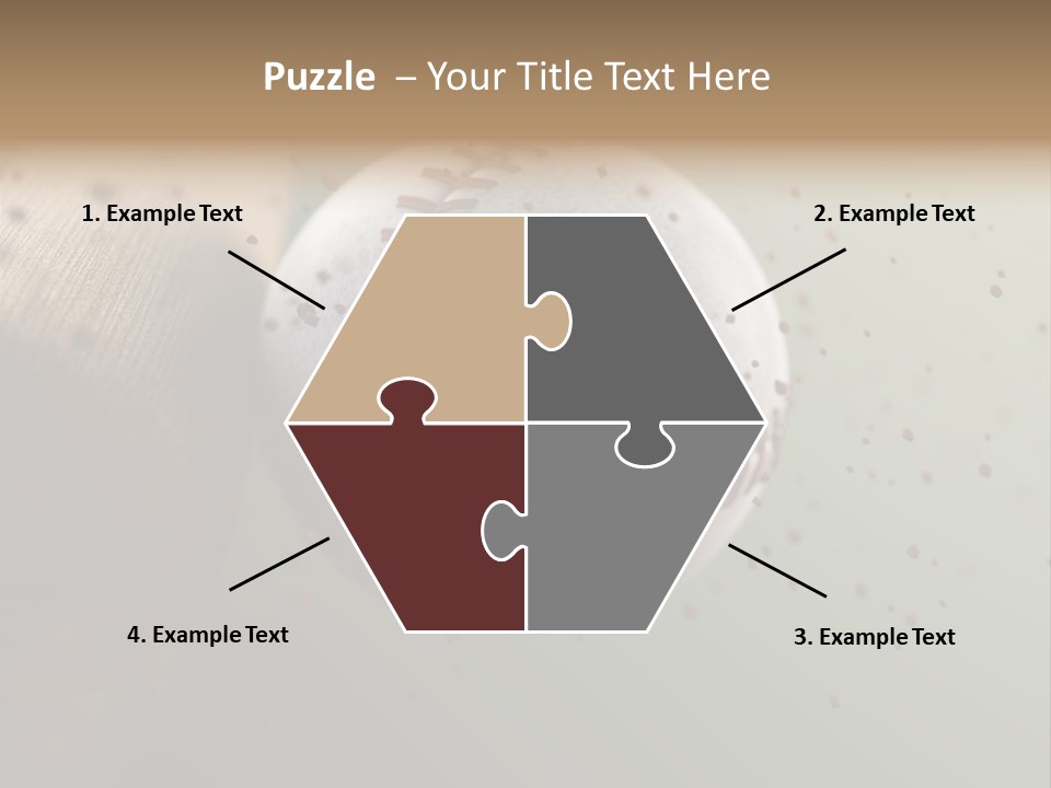 Chair Office Toon PowerPoint Template