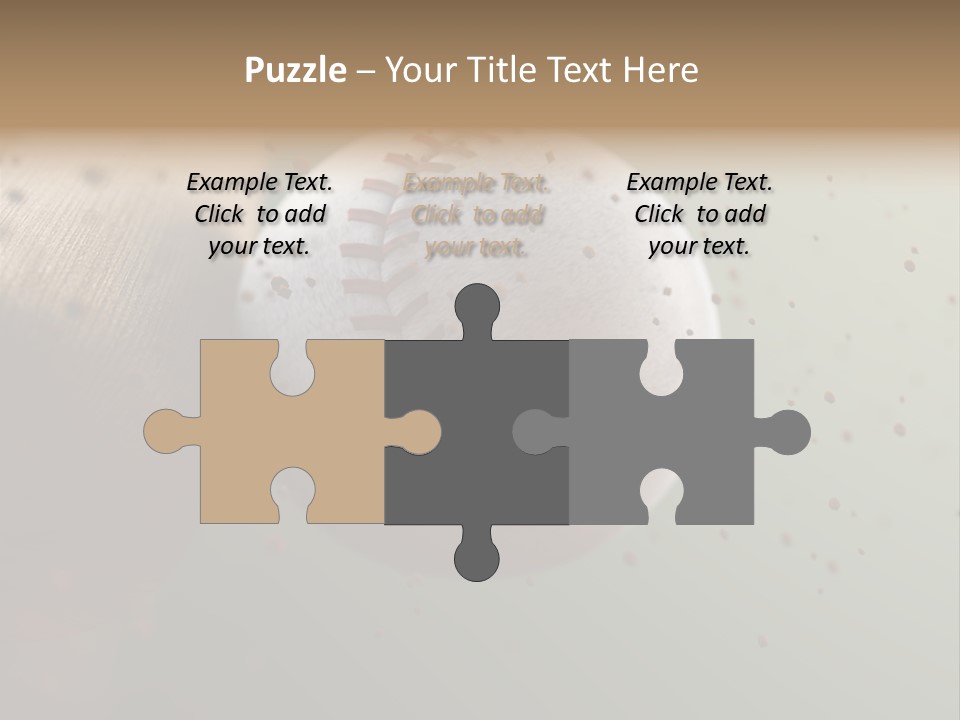 Chair Office Toon PowerPoint Template