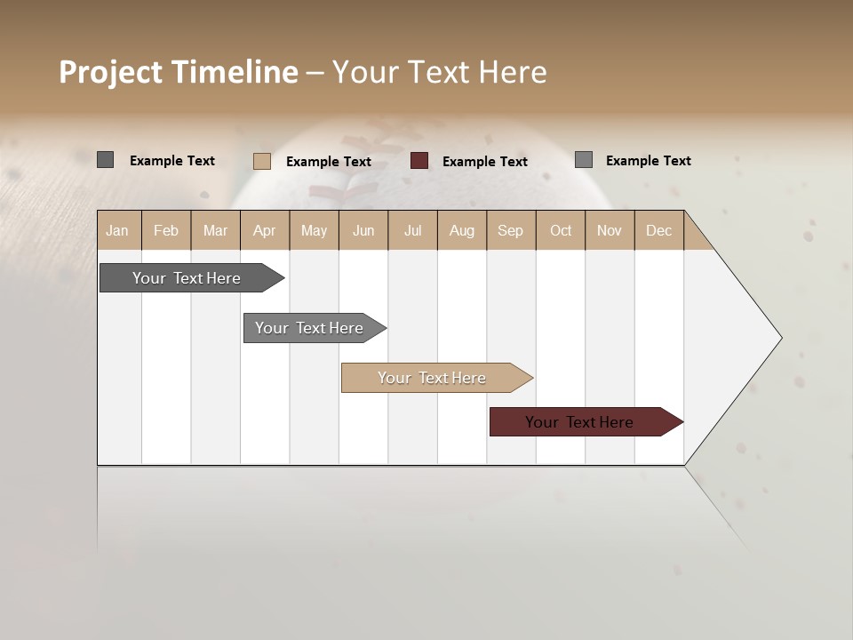 Chair Office Toon PowerPoint Template