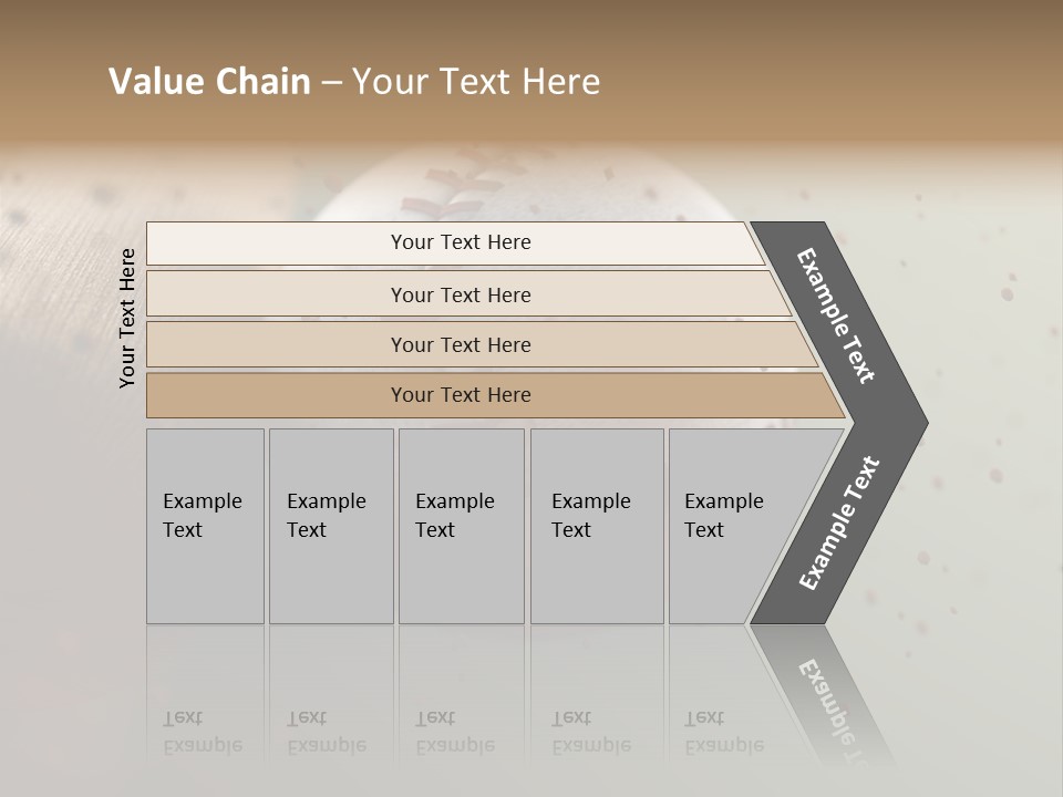 Chair Office Toon PowerPoint Template