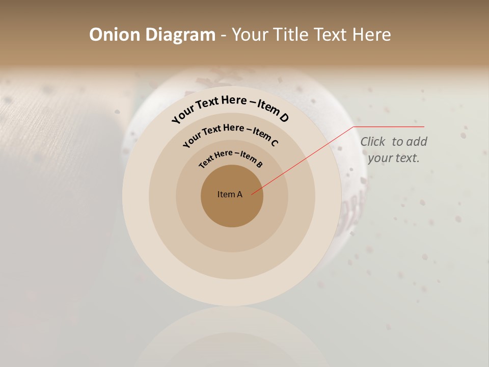 Chair Office Toon PowerPoint Template