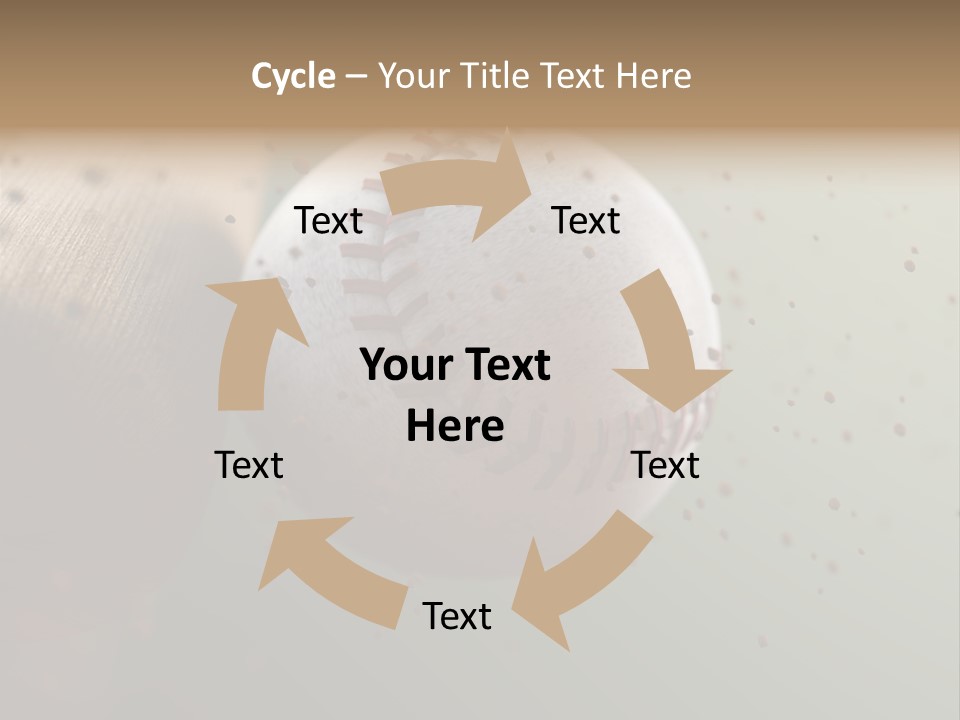 Chair Office Toon PowerPoint Template