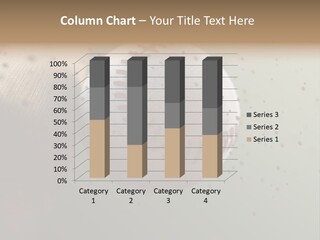 Chair Office Toon PowerPoint Template