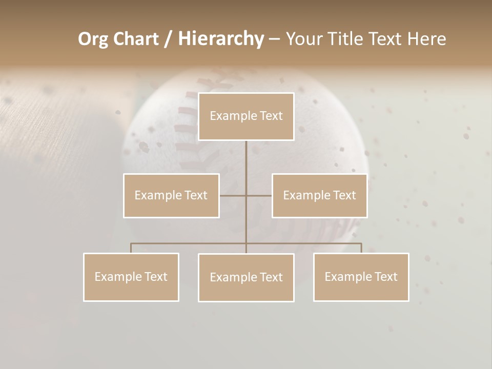 Chair Office Toon PowerPoint Template