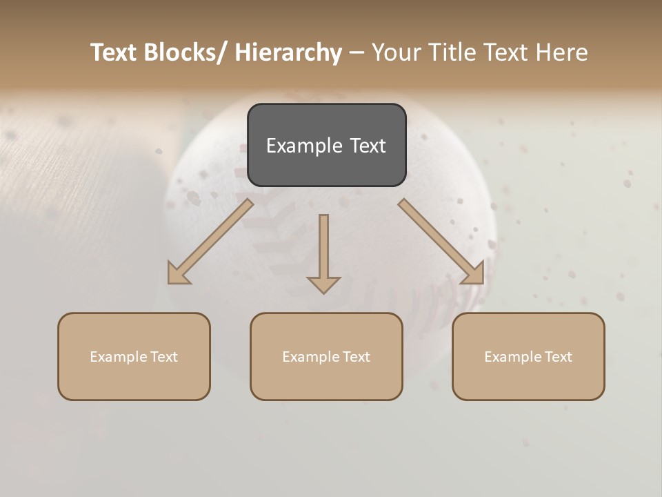 Chair Office Toon PowerPoint Template