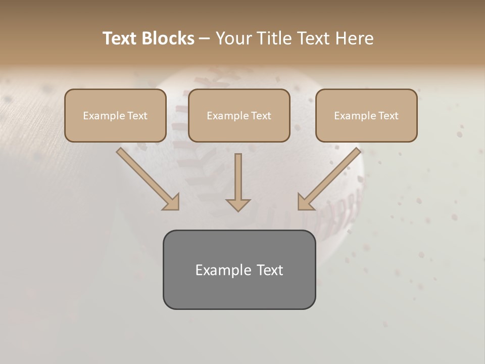 Chair Office Toon PowerPoint Template