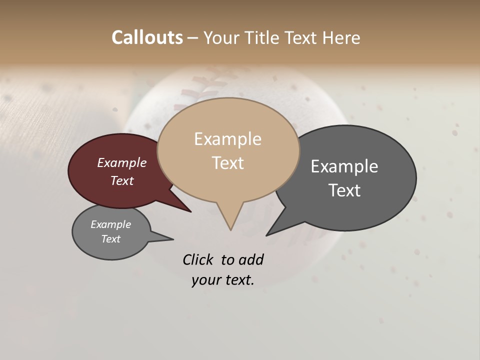 Chair Office Toon PowerPoint Template