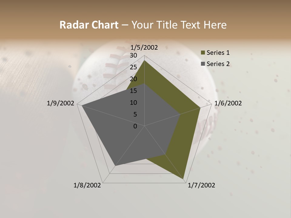 Chair Office Toon PowerPoint Template