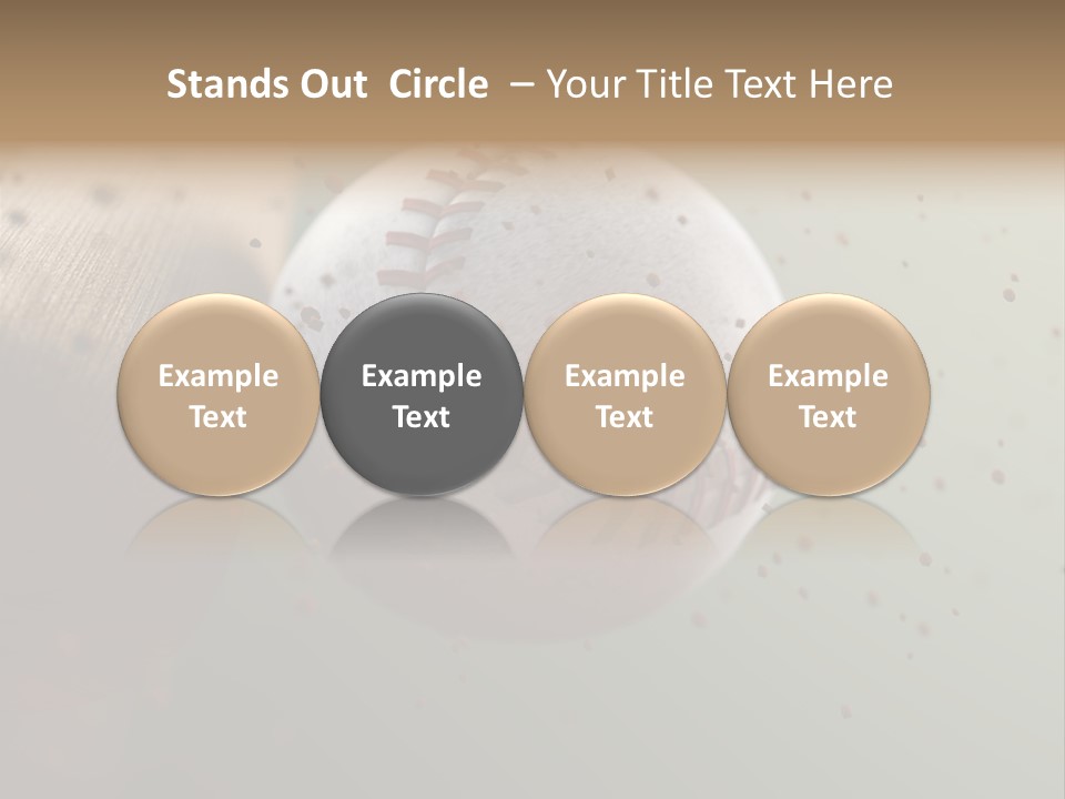 Chair Office Toon PowerPoint Template