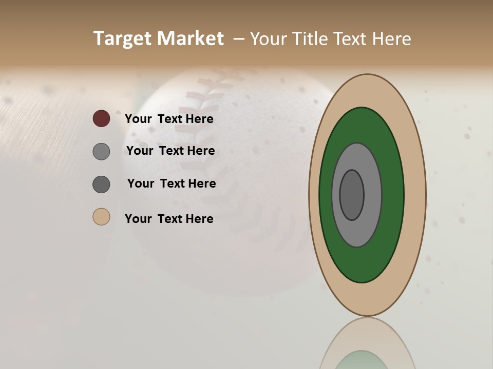 Chair Office Toon PowerPoint Template