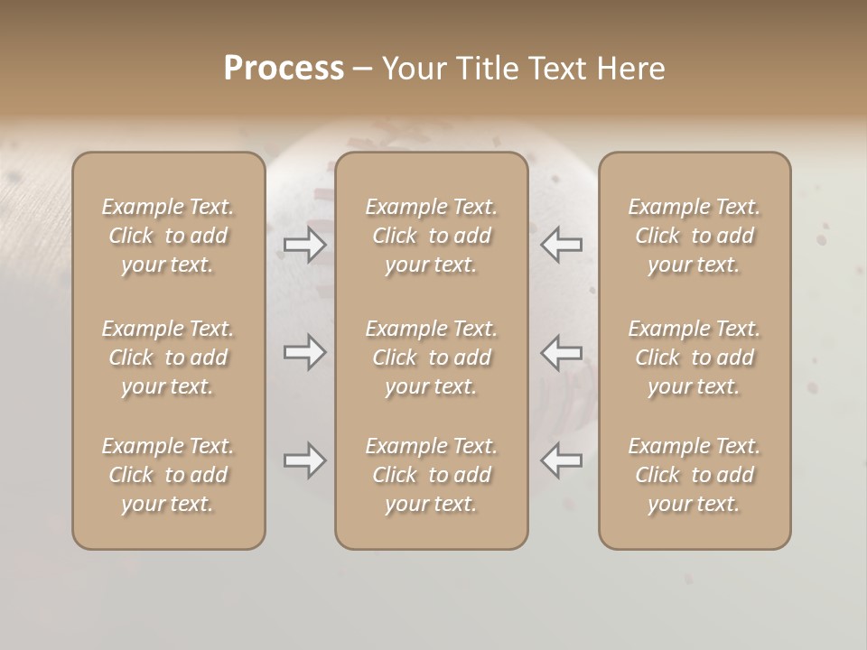 Chair Office Toon PowerPoint Template