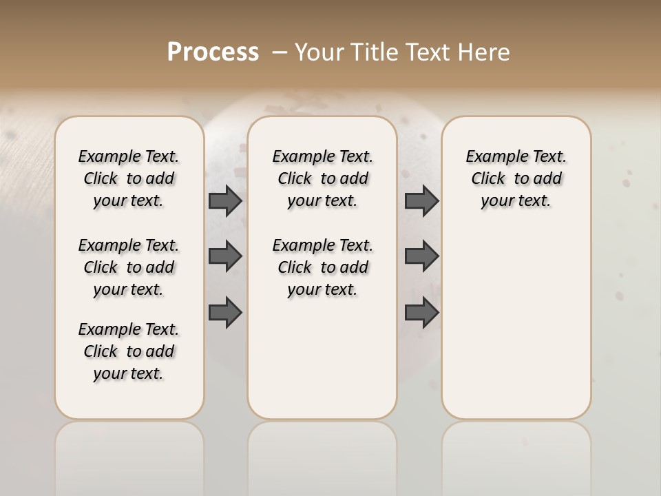 Chair Office Toon PowerPoint Template