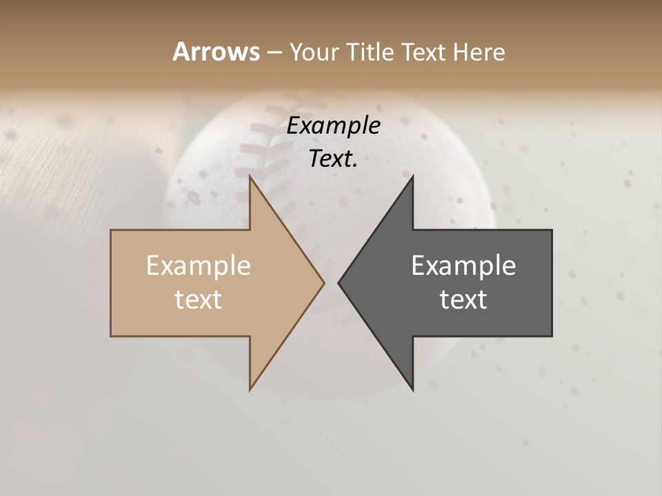 Chair Office Toon PowerPoint Template