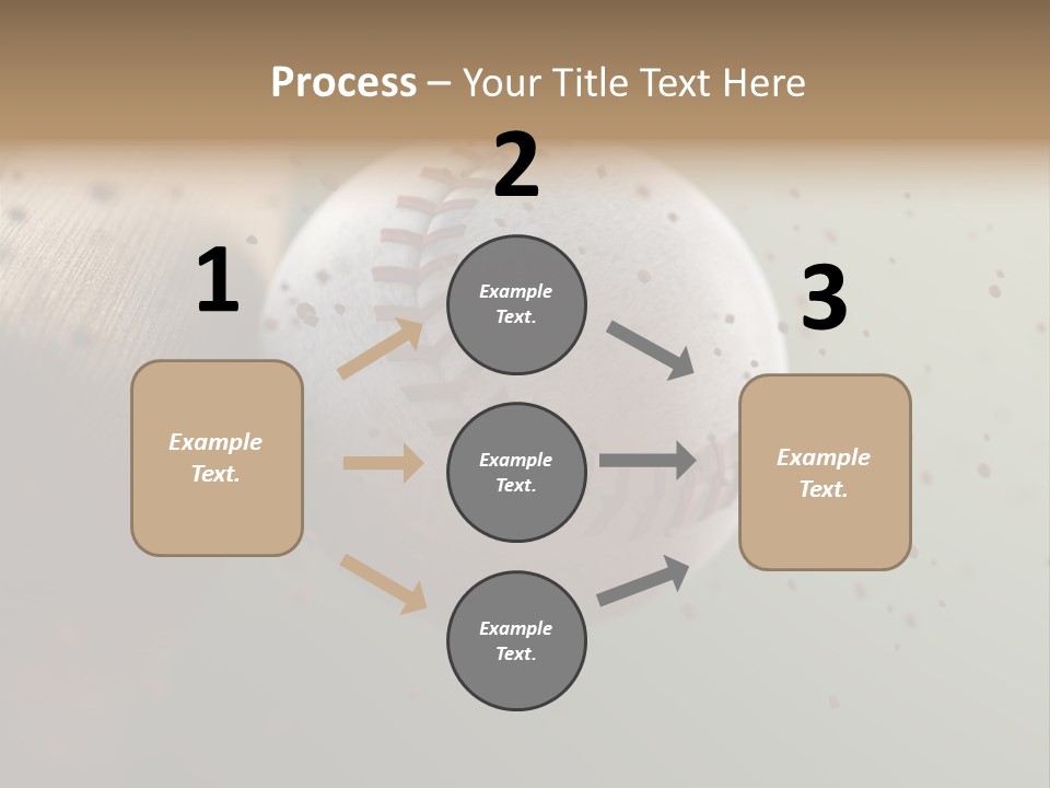 Chair Office Toon PowerPoint Template