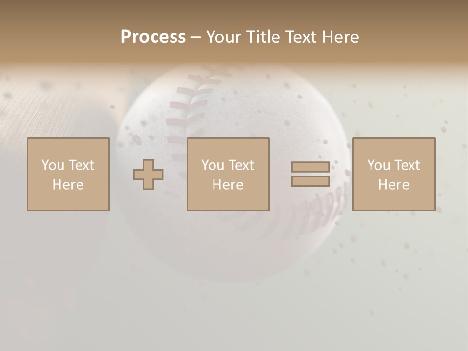 Chair Office Toon PowerPoint Template
