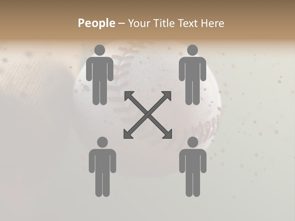 Chair Office Toon PowerPoint Template