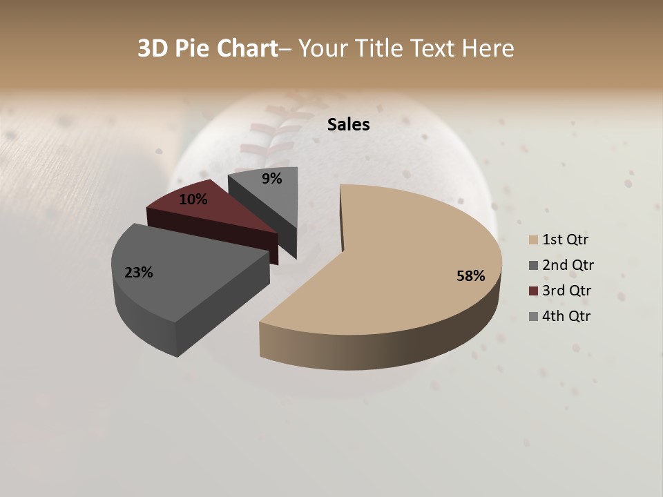 Chair Office Toon PowerPoint Template