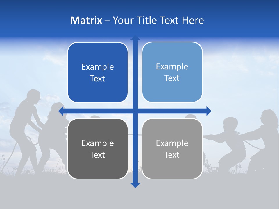 Relax Tropical Swimming PowerPoint Template