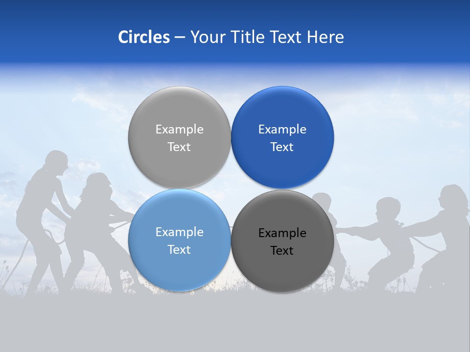 Relax Tropical Swimming PowerPoint Template