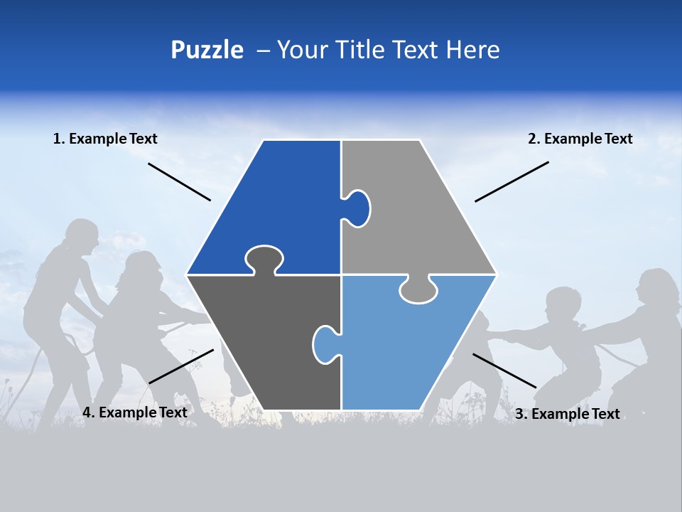 Relax Tropical Swimming PowerPoint Template