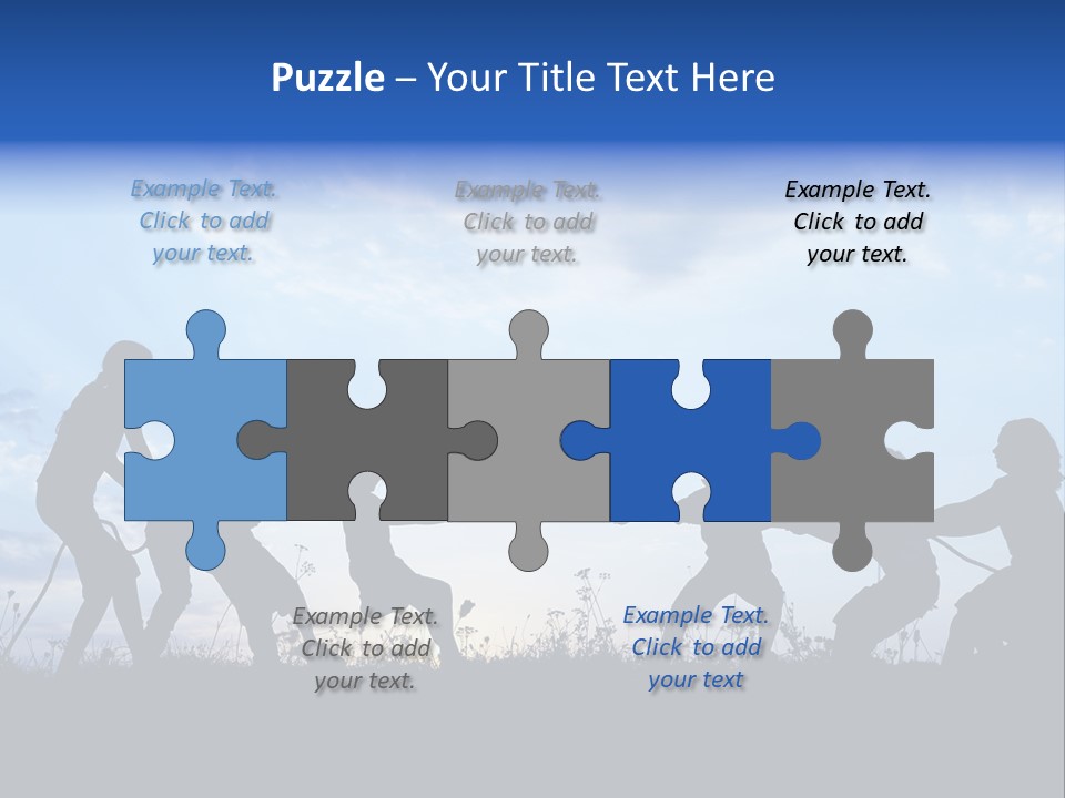 Relax Tropical Swimming PowerPoint Template