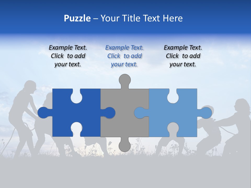 Relax Tropical Swimming PowerPoint Template