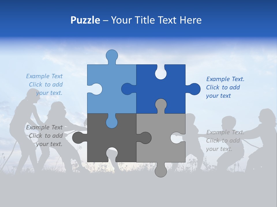 Relax Tropical Swimming PowerPoint Template