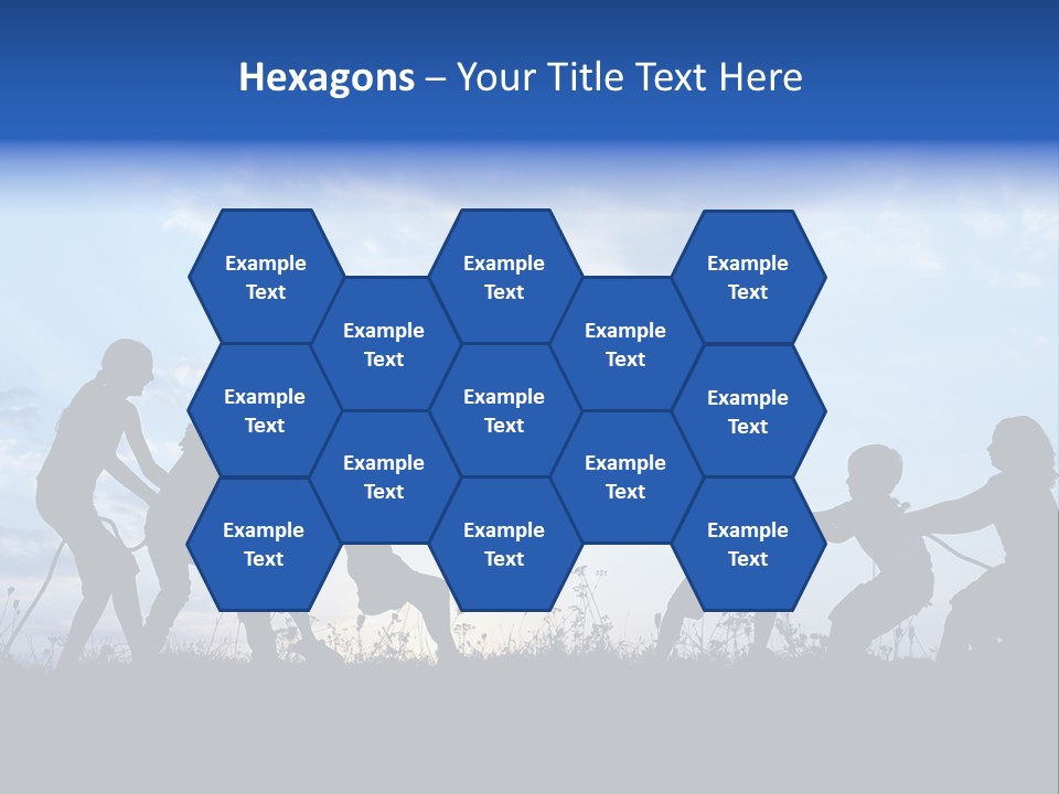 Relax Tropical Swimming PowerPoint Template