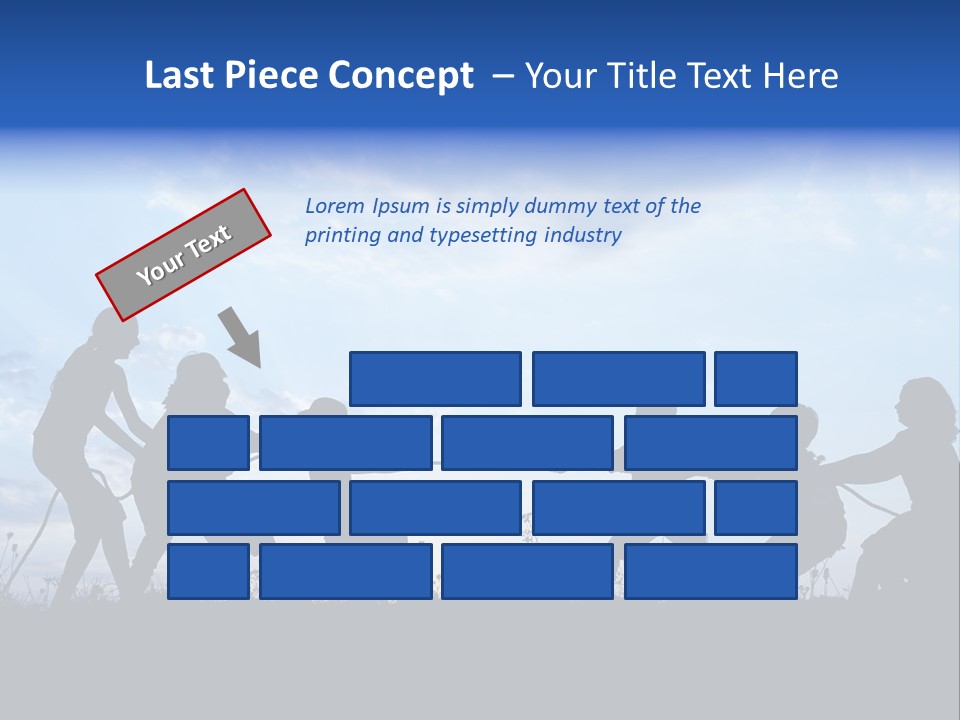 Relax Tropical Swimming PowerPoint Template