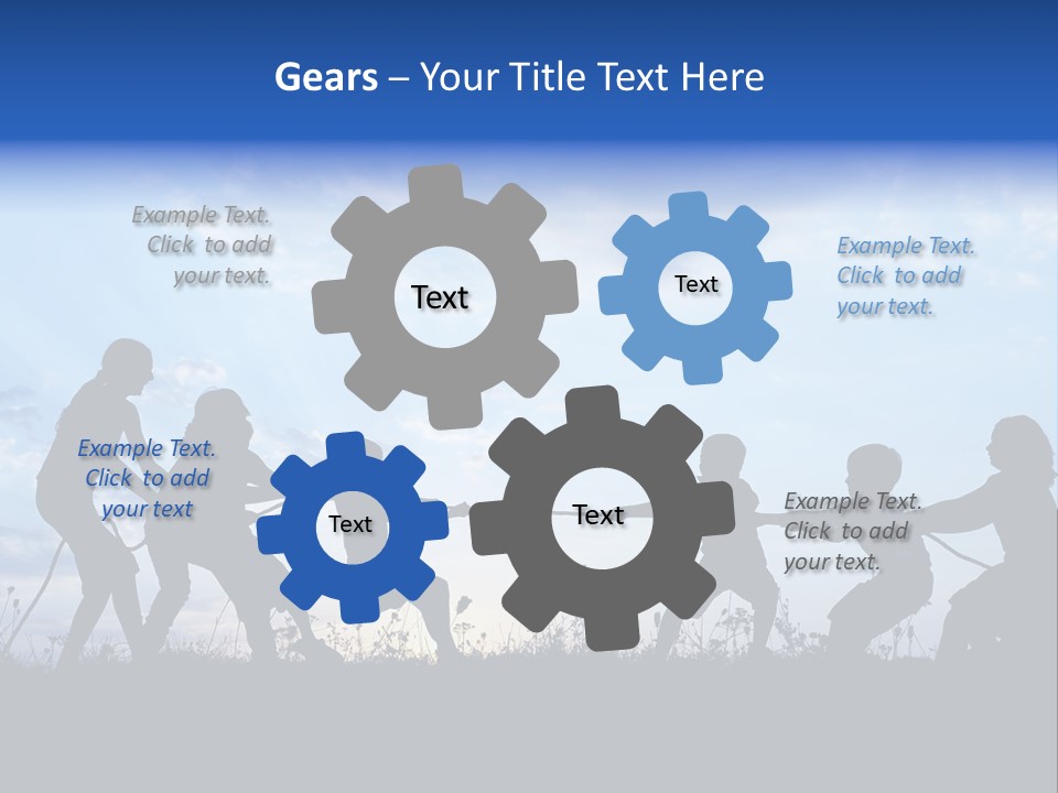 Relax Tropical Swimming PowerPoint Template