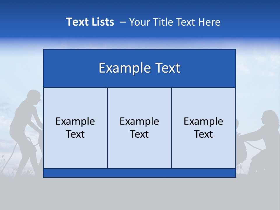 Relax Tropical Swimming PowerPoint Template