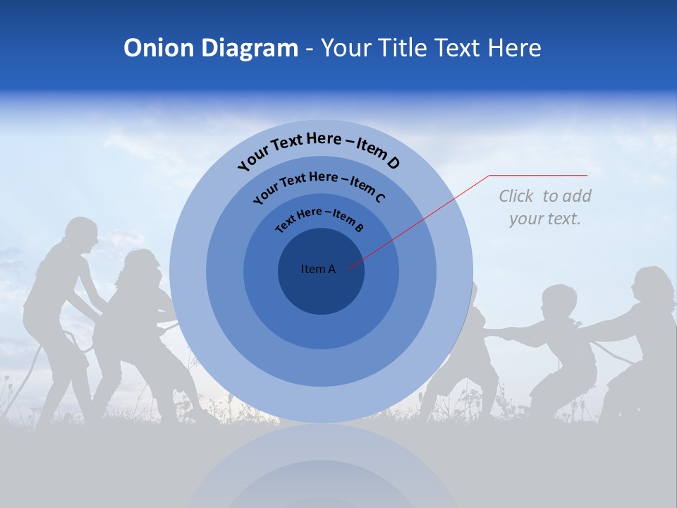 Relax Tropical Swimming PowerPoint Template