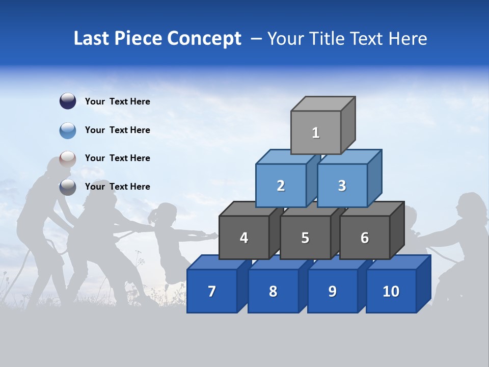 Relax Tropical Swimming PowerPoint Template